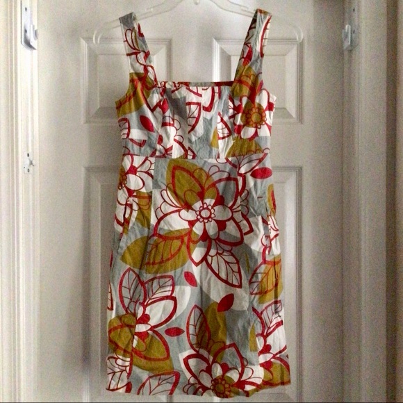 🔥SALE🔥 ANTHROPOLOGIE MAEVE FLORAL TANK DRESS SIZE 2 - Picture 2 of 3